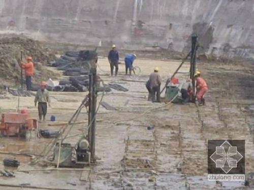 海棠湾镇我公司承建北京房山区水池地基注浆加固工程